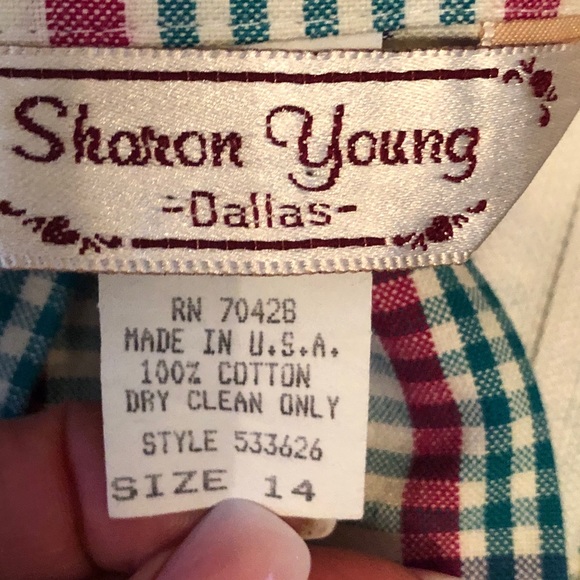 Sharon Young Skirt, size 14, Vintage - Picture 4 of 4